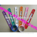 clearance sale printed words lovely bird candy color cheap custom silicone slap bracelet